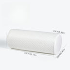Cylindrical Bolster Pillow – Long Round Neck, Leg & Eye Support Pillow for Bed, Sofa & Travel | Polka Dot, Jacquard, Bamboo Leaf, Solid Colors