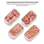 Food Storage Containers 10 Piece Set 5 Containers with Lids Stackable Freezer-Safe Food-Grade Meal Prep Bento Boxes for Fridge Meat Fruit