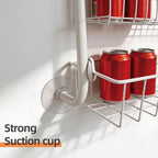 Over The Door Pantry Organizer 6 or 8-Tier, Metal Hanging Storage Shelf with Adjustable Baskets, Spice Rack for Kitchen, Pantry, Laundry & Bathroom, Door Mounted Utility Rack, Black or White
