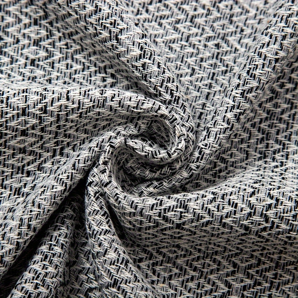 Turkish Cotton Tassel Hand Towels 2-Pack – Diamond Lattice Scandinavian Design, Soft Decorative Towels for Bathroom, Kitchen & Yoga | 7 Colors