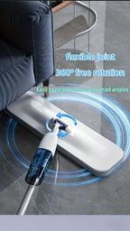 Spray Mop for Floor Cleaning with 5 Replaceable Pads & Reusable Bottle 360-Degree Flexible Dry Wet Mop Long Handle for Hardwood Tile Bedroom Kitchen Bathroom Living Room