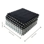 19-Piece Interlocking EVA Foam Floor Tiles – Soft, Washable, Non-Slip Puzzle Floor Mat for Bedroom, Living Room, Playroom & Pet Area (8 Colors)