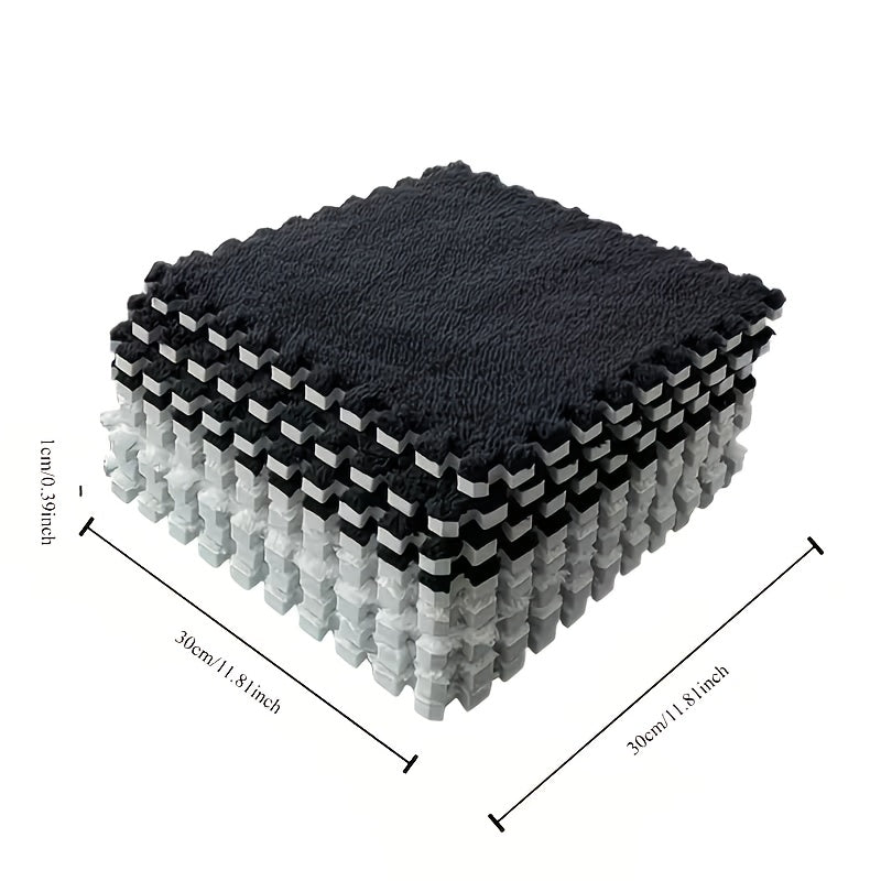 19-Piece Interlocking EVA Foam Floor Tiles – Soft, Washable, Non-Slip Puzzle Floor Mat for Bedroom, Living Room, Playroom & Pet Area (8 Colors)