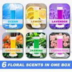 Toilet Bowl Cleaning Gel Flowers 84/168 Pcs Freshener Deodorizer Prevents Stains Limescale Safe on Glaze for Home RV Yacht Kitchen Sink Bathroom Essentials
