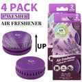 Air Freshener Odor Eliminator 4-Pack and 12-Pack Lasts Up to 30 Days Each for Bathroom Kitchen Garbage Can Cat Litter Box Car 6 Scents Lavender Lemon Paeonia