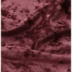 Luxury Distressed Crushed Velvet Curtains - 4-Piece Set (2 Panels + 2 Tiebacks), Grommet Top, Room Darkening | 10 Colors, 3 Sizes