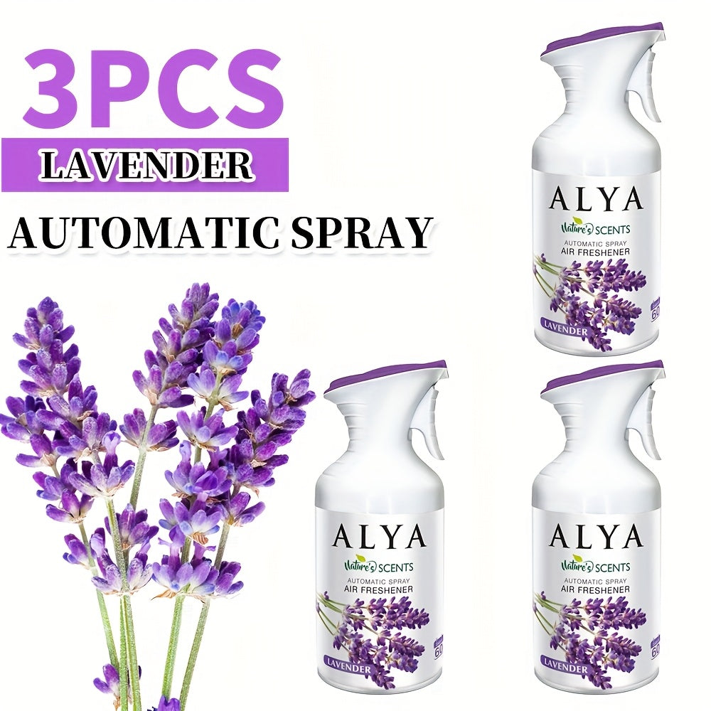 Aromatherapy Air Freshener Room Spray 8.45oz – 6 Scents, Odor-Fighting, Multi-Purpose for Home, Car, Bathroom & Closet – 1pc / 3pc