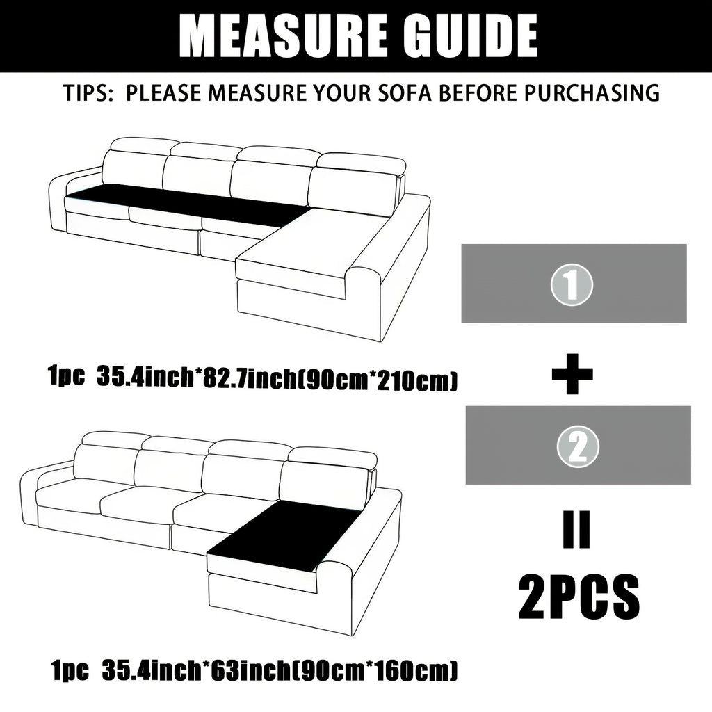 Plush Sofa Cover Faux Rabbit Fur Non-Slip, Thickened Quilted Sofa Cushion Cover Machine Washable, Warm Breathable Pet-Friendly Couch Pad for Living Room, Bedroom & Office