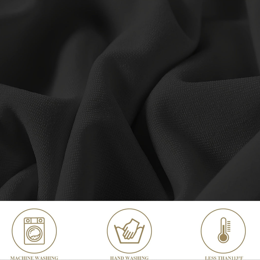 30-Pack Stretch Spandex Chair Covers Universal Washable Removable Slipcovers for Wedding Party Dining Room Banquet Event Black White
