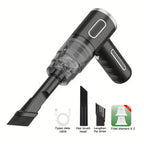 Handheld Vacuum Cleaner 5000Pa Portable Cordless Car Home Mini Vacuum Strong Suction for Car Interior Keyboard Pet Hair Dust