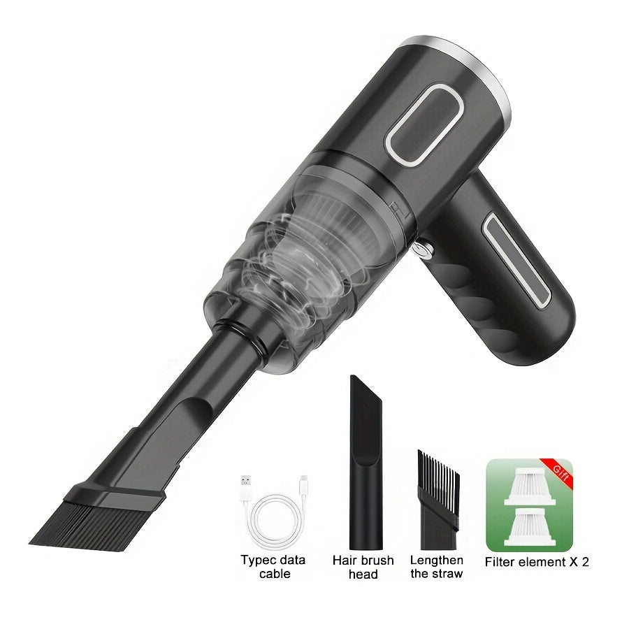 Handheld Vacuum Cleaner 5000Pa Portable Cordless Car Home Mini Vacuum Strong Suction for Car Interior Keyboard Pet Hair Dust