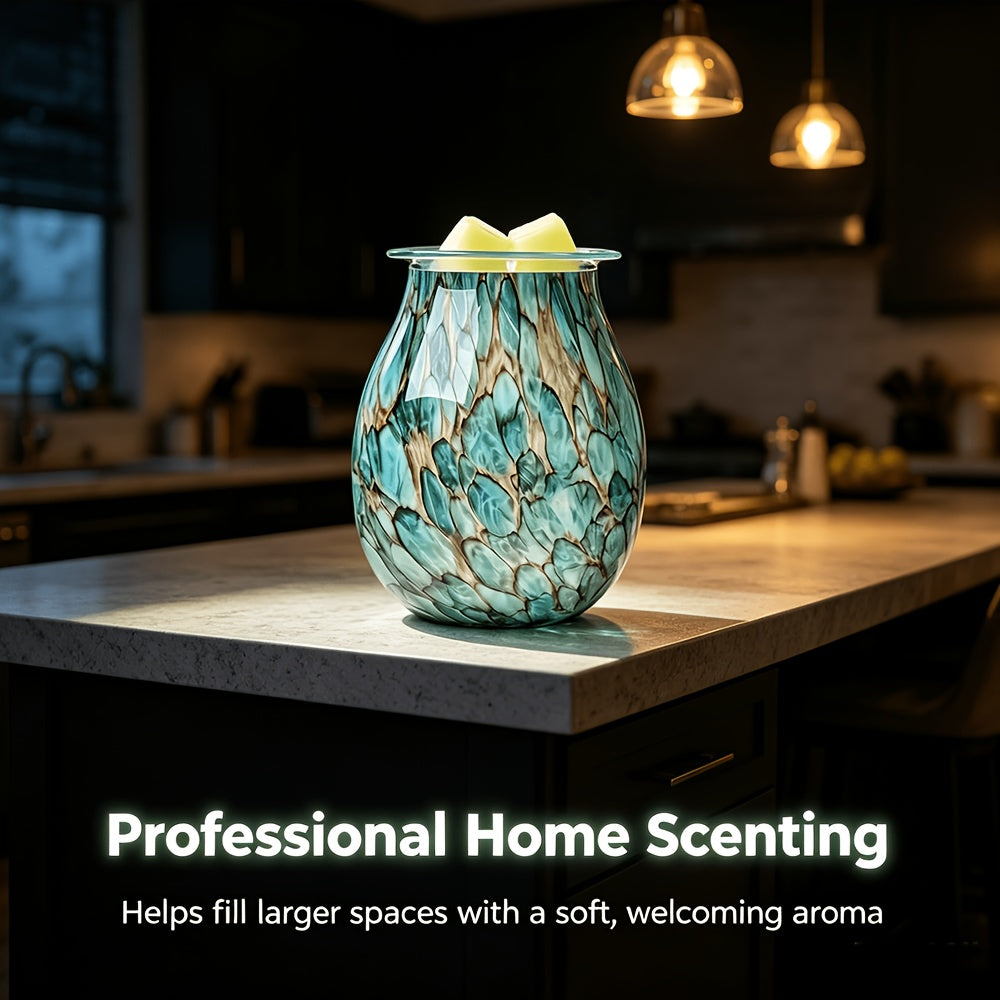 3D Glass Melt Wax LED Candle Light 7 Color Changing Mood Light for Home Office Room Decor Holiday Gift 1pc or 2pc Set
