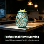 3D Glass Melt Wax LED Candle Light 7 Color Changing Mood Light for Home Office Room Decor Holiday Gift 1pc or 2pc Set