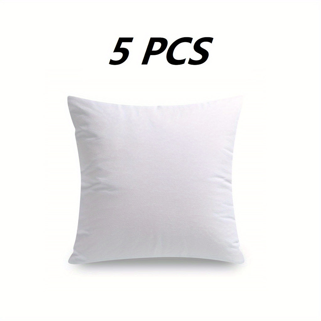 Pillow Insert Hypoallergenic Fluffy Filling Cushion Core – High Elastic Thick Filler for Sofa Throw Pillow, 12x20 18x18 20x20 Inch, Pack of 1-5
