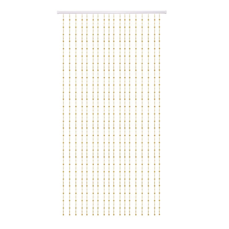 Acrylic Beaded Curtain 35.5x72 Inch for Doorways and Windows - Boho Room Divider and Closet Door Curtain - Decorative Bead Curtain for Bedroom, Wedding, Events and Retail Window Display