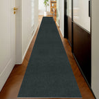 Non-Slip Runner Rug Washable & Cuttable – Low-Profile Hallway Rug for Kitchen, Living Room, Bedroom, Balcony & Poolside – Multiple Sizes 60x180 to 60x600cm