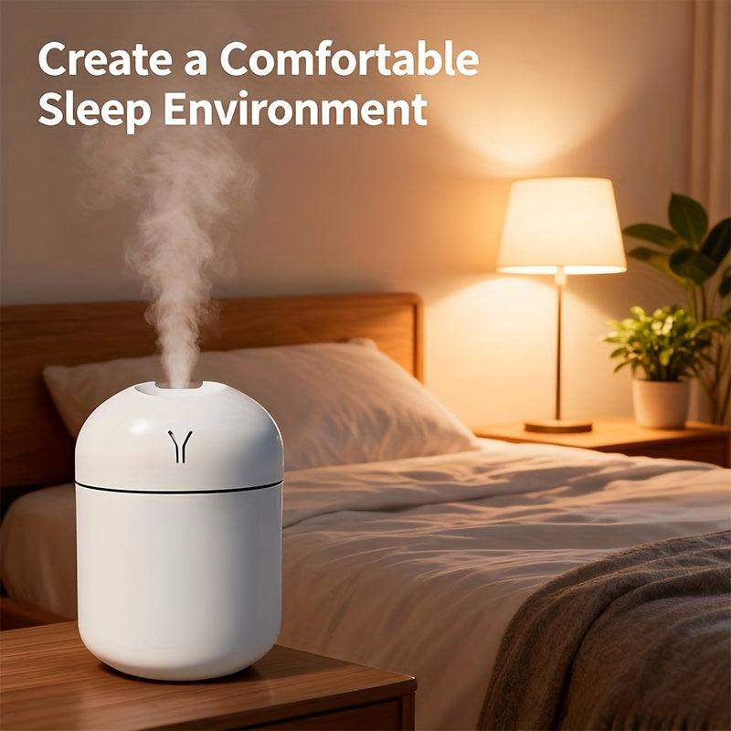 10-Pack Mini USB Desk Humidifiers with Spray Mist for Bedroom Living Room Office Car Long-Lasting Cool Mist Blue White Bulk Humidifier Set