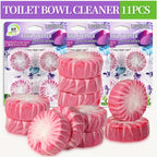 Automatic Toilet Cleaner Tablets Drop-In Tank Formula – Powerful Stain Removal & Long-Lasting Deodorizing Fresh Linen Scent for Home Bathroom Hygiene, Available in 11, 15 & 31 Pack Options
