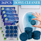 Toilet Bowl Cleaner Tablets 9/36 Pack – Automatic Flush Freshener, Long-Lasting Deodorizer, Stain Remover for Home & RV Toilets