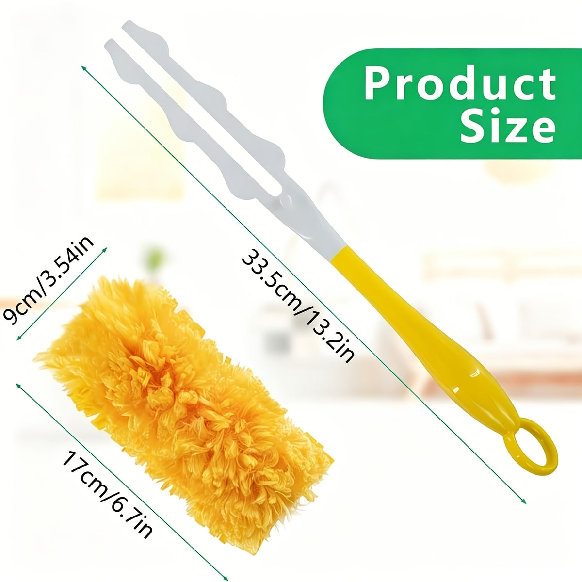 Duster Refills 120/59-Count Compatible with Swiffer Duster 360° Electrostatic Disposable Replacement Heads for Ceiling Fans Blinds Furniture Multi-Surface Unscented Home Cleaning