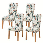 Spandex Stretch Dining Chair Covers Slipcovers Set of 4 & 6 – Removable Washable Parsons Chair Protector for Dining Room, Kitchen, Hotel, Wedding Ceremony, Banquet