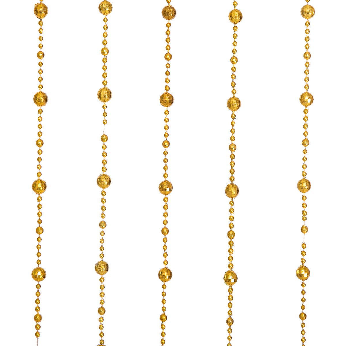 Acrylic Beaded Curtain 35.5x72 Inch for Doorways and Windows - Boho Room Divider and Closet Door Curtain - Decorative Bead Curtain for Bedroom, Wedding, Events and Retail Window Display