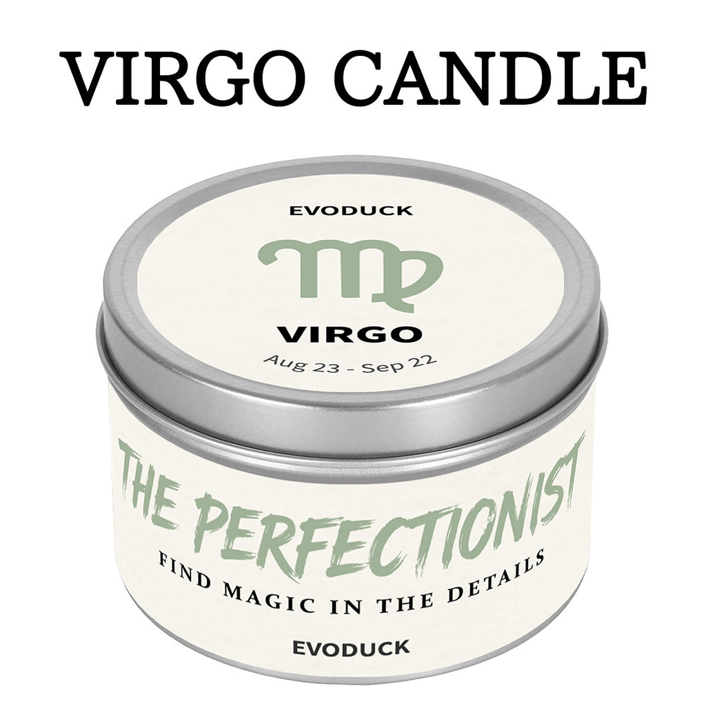 Zodiac Scented Soy Wax Candle with Hidden Pendant & Real Crystal Inside – All 12 Signs, Spiritual Mystery Home Fragrance Gift for Girlfriend, Wife, Women – Valentine's Day & Birthday Present