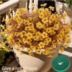Fall Artificial Flowers 10pcs Mixed Color Autumn Floral Stems Fake Flowers for Vase Thanksgiving Table Centerpiece Home Decor Arrangement