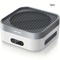 True HEPA Air Purifier 600 sq ft 3-Stage Filtration USB-C Silent 16dB Sleep Mode for Home Bedroom Pets Dust Pollen Smoke Desk Car Travel