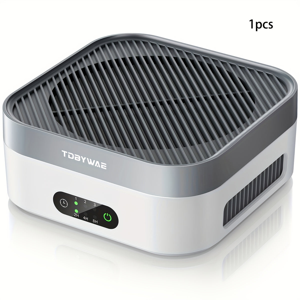 True HEPA Air Purifier 600 sq ft 3-Stage Filtration USB-C Silent 16dB Sleep Mode for Home Bedroom Pets Dust Pollen Smoke Desk Car Travel