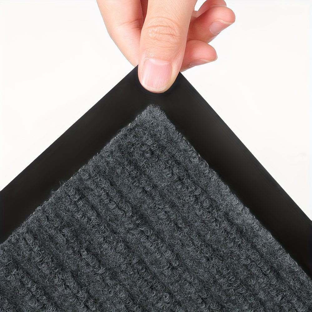 Heavy-Duty Outdoor Entrance Mat – Non-Slip PVC, Striped Polypropylene | Entryway, Patio & Business | All Seasons | 3 Colors, 7 Sizes | Nuvia Haven
