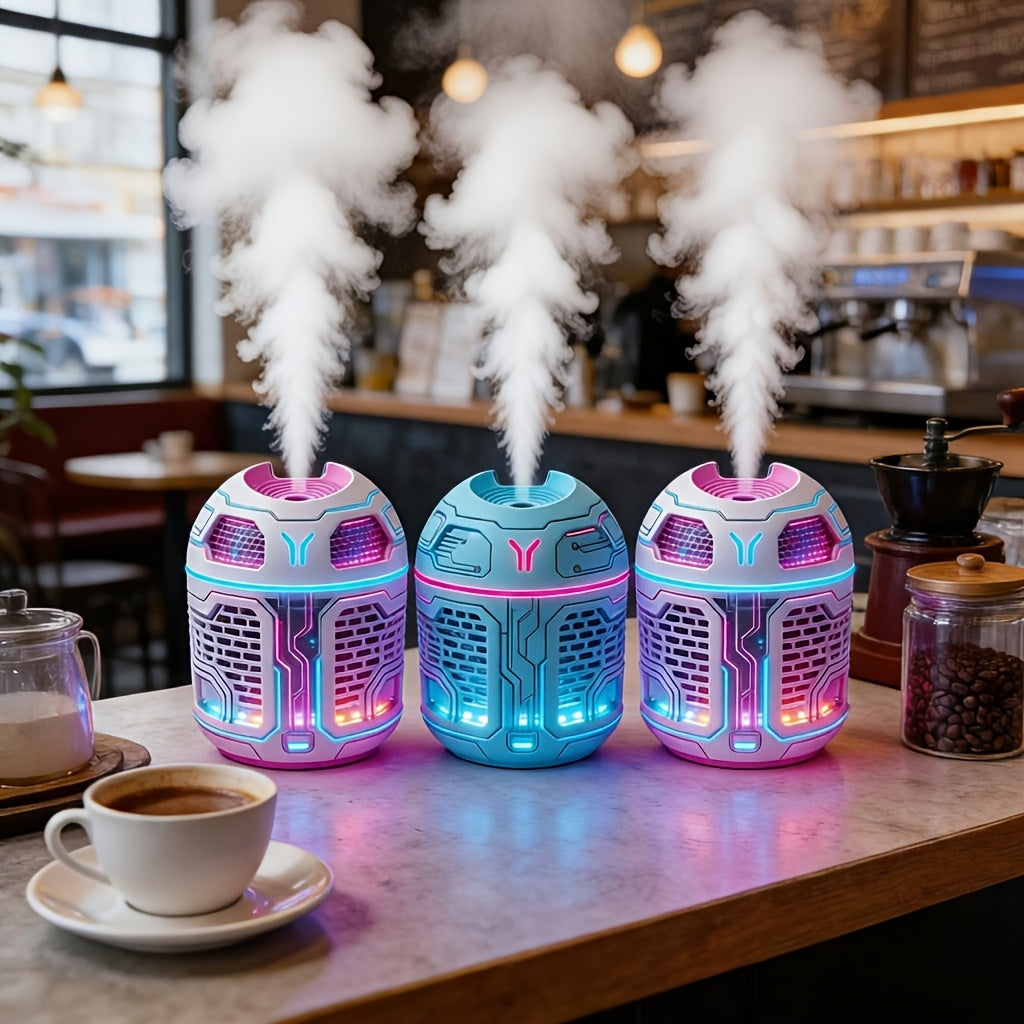 Mini Diffuser Set 3pcs Aromatherapy Humidifier Odor Eliminator Cool Mist for Car Bedroom Dorm No Filter Low Voltage Gift for Women