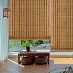 Bamboo Roman Shade – Light Filtering, Adjustable Lift System, Easy Install | Living Room & Home Decor | 13 Sizes | Nuvia Haven