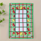Kitchen Towels Set of 6 Colorful Printed Dishcloths Soft Absorbent Holiday Tea Towels Hand Towels Decorative Kitchen Decor Cleaning Supplies
