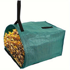 Garden Leaf Bags Reusable 52 Gallon with Handles Waterproof Yard Waste Bag for Fallen Leaves Plant Debris Lawn Clippings Compost 1 or 2 Pack