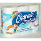 Charmin Ultra Soft Bathroom Tissue 6 Jumbo Rolls – Cushiony Soft Toilet Paper, Strong & Absorbent Bath Tissue for Home & Family Bathrooms