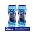 In-Wash Scent Booster Beads 2-Pack 7.8oz Each – Crisp Rain & Blue Eucalyptus Long-Lasting Fragrance for Laundry, Compatible with All Washing Machines, Keeps Clothes Fresh for Weeks
