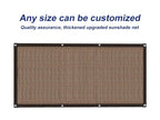 Anti-UV Sunshade Net for Garden, Greenhouse, Pergola & Terrace – Durable Sun Protection Shade Cloth for Plants & Outdoor Spaces | Brown & Black, Multiple Sizes