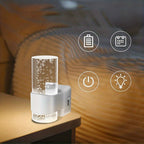 Night Lights Plug-In 2 Pack, Dimmable 3000K Warm LED, Auto Light Sensor, Modern Wall Night Light for Hallway, Bedroom & Living Room