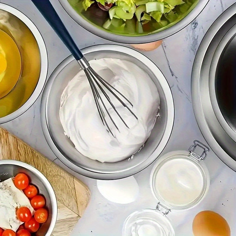 Large Stainless Steel Mixing Bowl 15.74 Inch - Heavy Duty 304 Steel Rustproof Kitchen Bowl for Baking Cooking Pasta Salad Dough, Commercial & Home Prep, Dishwashing Basin