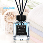 Reed Diffuser Set 3.3oz Essential Oil Air Freshener – Long-Lasting Scent with 4 Reed Sticks & Glass Bottle for Bathroom Bedroom Living Room, Holiday Home Decor Gift