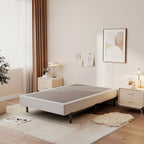 5" High Profile Box Spring with Cover | Heavy Duty Reinforced Steel, Quiet Noise-Free, Easy Assembly – Twin XL Mattress Foundation