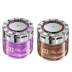 Solid Car Perfume Balm 2-Pack – Long-Lasting Light Fragrance Car Air Freshener & Interior Ornament, 5 Scent Combos: Lavender, Black Forest, Cologne, Wilderness & Gardenia Berry