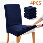 Dining Chair Covers 4/6pcs Set Washable Pet Friendly Dirt & Wear Resistant – Versatile Stretch Slipcovers for Home & Restaurant Seating, 12 Colors