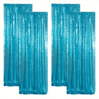 Sequin Backdrop Curtains – Glitter Party & Wedding Background Panels, 2ft×8ft per Panel, 4/6/8 Panel Sets, 29 Colors for Birthday, Stage, Bridal & Event Decor
