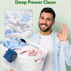 Laundry Detergent Sheets 170 Loads, Eco-Friendly Liquidless Washer Sheets, No Plastic Jug Laundry Soap, Fresh Linen Scent, HE Compatible Detergent Strips for Home & Travel