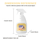 Kitchen Range Hood Degreaser Spray – Heavy Duty Oil Stain & Grease Remover for Range Hood, Stovetop, Oven & Metal Surfaces, Smoke Residue Cleaner, Unscented Strong Degreasing Cleaning Agent