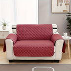 Elastic Strap Sofa Slipcover – Washable Couch Cover for Recliner Armchair Loveseat 1 2 3 4 Seater, Pet Dog Cat Proof Furniture Protector for Living Room