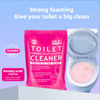 Foam Toilet Powder Cleaner 5 Pack – Fast-Acting Stain Remover, Drain Unclogger & Deodorizer for Toilets, Ocean & Floral Scent, No Harsh Chemicals, Travel & Home Use