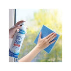 Glass Cleaner Spray Foam 3-Pack 19oz – Streak-Free, Ammonia-Free Window & Mirror Cleaner with Microfiber Cloths | Home & Office